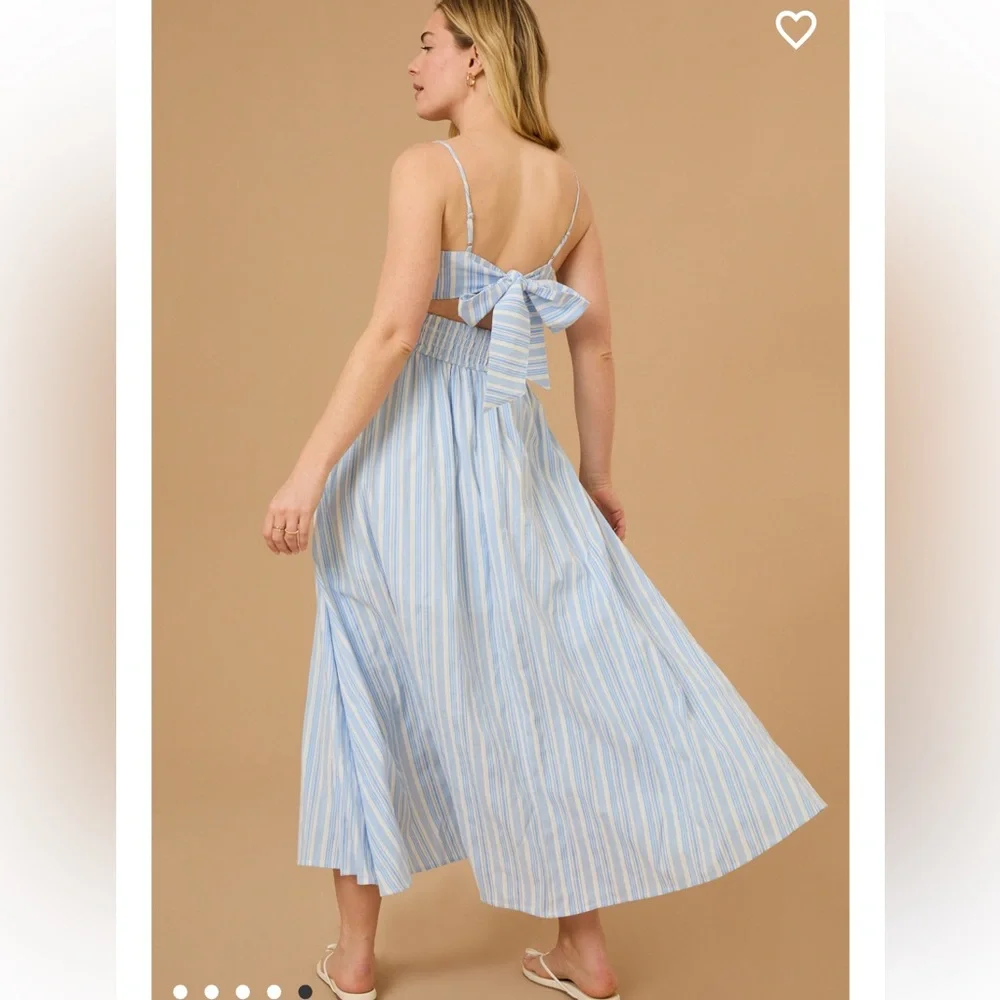 New with tags Altar’d state Jessie stripe maxi dress - Picture 4 of 4